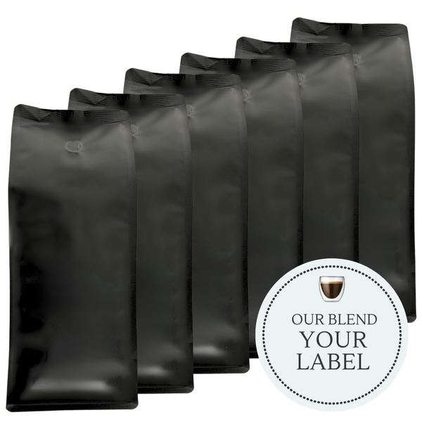 6 x Private Label Premium Coffee Beans