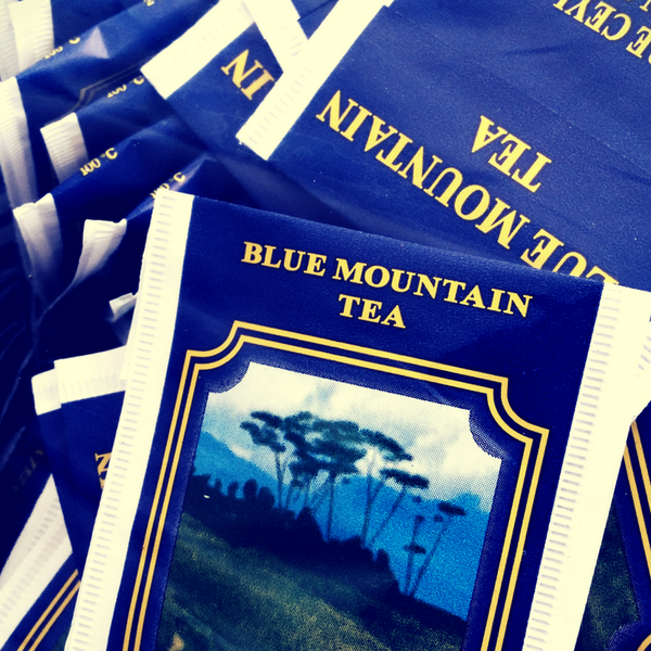 Blue Mountain Tea 100% pure ceylon tea, envelope teabags