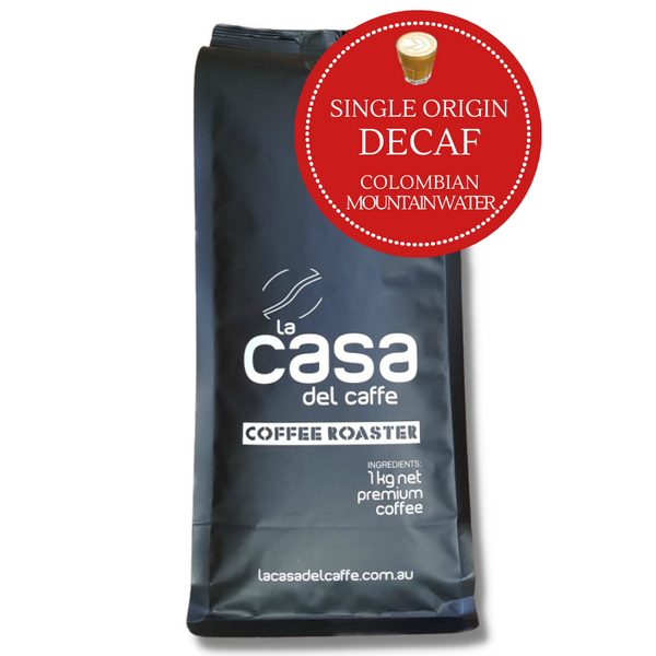 our decaffeinated beans are carefully decaffeinated using the Mountain Water Process