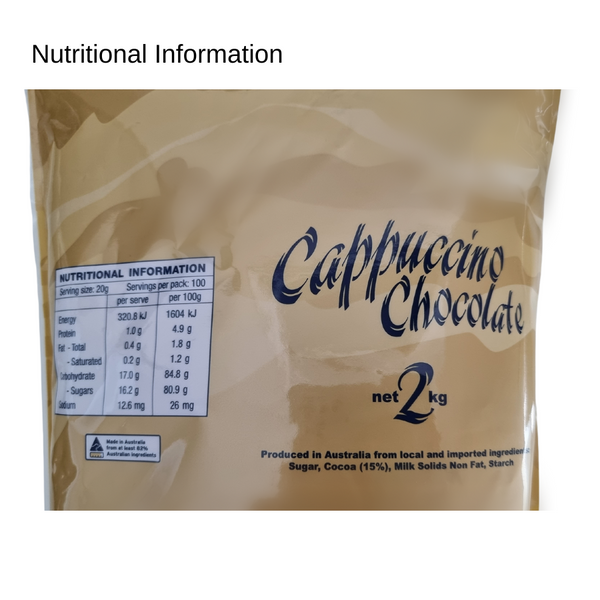 Cappuccino Chocolate 2kg