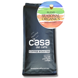 100% Arabica Blend, is a delicious mix of certified organic coffee beans from Central America, South America and the Pacific.