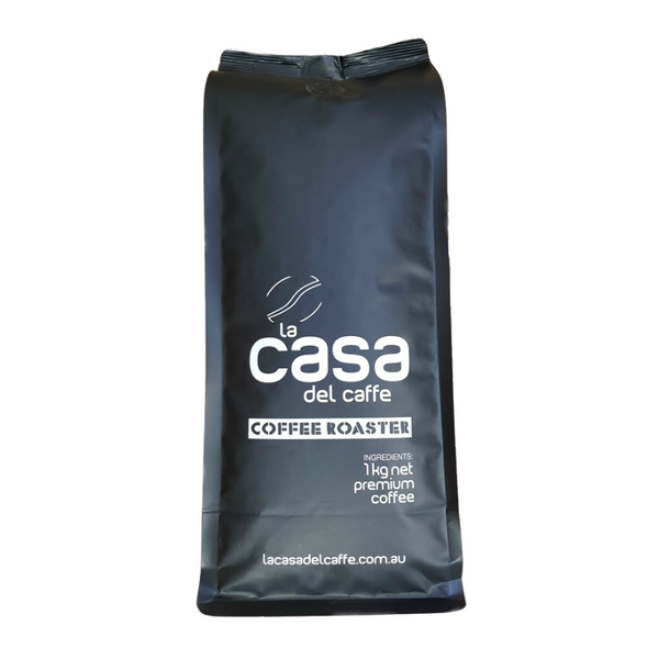 la Casa del Caffe's Italian Blend is a strong and pure Italian style coffee.