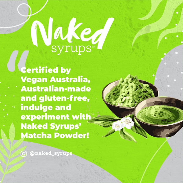 Naked Syrups Matcha Tea Powder, Vegan, Gluten Free