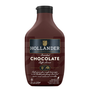 Hollander Chocolate Sweet Ground Dutched Chocolate Café Sauce